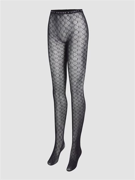 TIGHTS IN MONOGRAM NYLON 